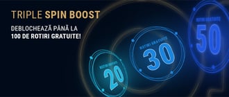 Screenshot van de One Casino homepage met promotiebanners